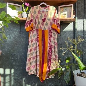 Kantha Bae Split Midi Dress